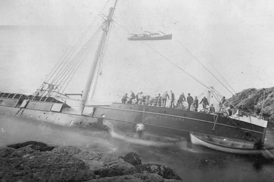 Great Barrier Island Shipwrecks — Wairarapa & Wiltshire