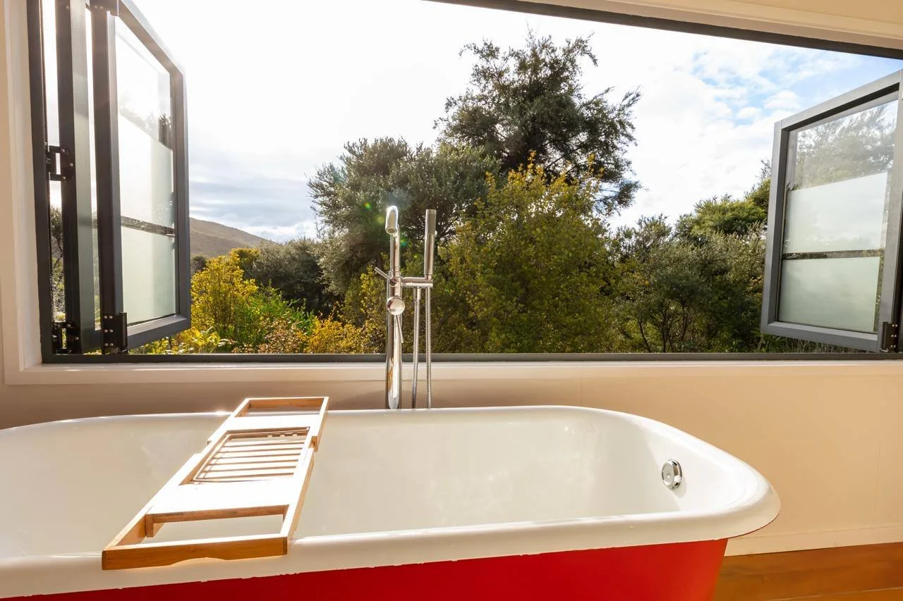 Tree House — off-grid holiday home, Medlands Beach, Great Barrier Island